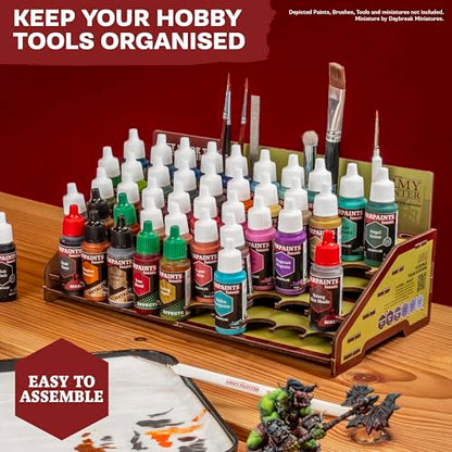 The Army Painter, Warpaints Air Mega Set Combo, 60 x 18 ml | Acrylic Airbrush Paints, Incl. 9 Metallics, 1 Fluo & 1 Project Paint Station - Miniature Model Paint for Dnd & Warhammer - color: Warpaints Air Mega Set Combo