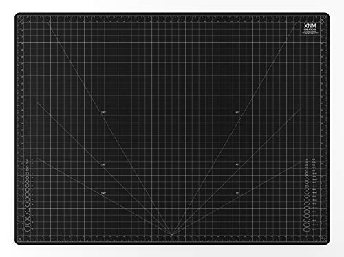 Premium Self Healing Cutting Mat - 36 Inches by 48 inches - A0-3 Layer Quality PVC Construction - Dual Sided, Imperial and Metric Grid Lines - Perfect for Cutting, Sewing, and Crafts - size: 48"L x 36"W