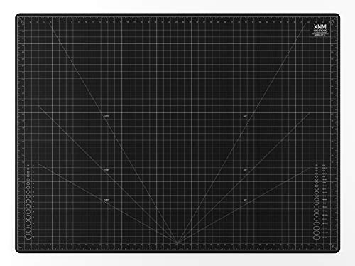 Premium Self Healing Cutting Mat - 36 Inches by 48 inches - A0-3 Layer Quality PVC Construction - Dual Sided, Imperial and Metric Grid Lines - Perfect for Cutting, Sewing, and Crafts - size: 48"L x 36"W