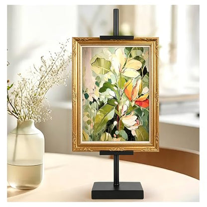 18'' Adjustable Tabletop Easel Stand, Black Easel for Display - color: Black, size: 18inch