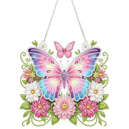 RYMILIE Hanging Diamond Art Painting Kits for Adults Butterfly - color: DP05184
