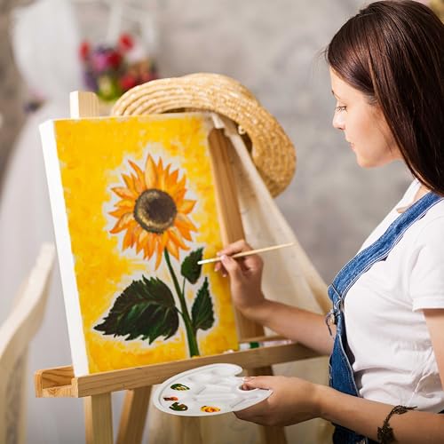 U.S. Art Supply Medium Stretched Canvas for Painting 12x36 inch Gallery Depth 1-1/2" Thick, 2-Pack - 12oz Acrylic Gesso Triple Primed, Professional Artist Quality, 100% Cotton - Oil, Pouring Paint - size: 12" x 36"