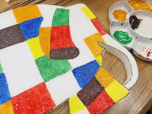 Crafare 17x11x2in Craft Foam Blocks 3 Pack Styrofoam Sheets for Art Project | Great for school projects, sculpting, floral, modeling, and centerpieces. These XPS foam boards are easy to cut and shape.