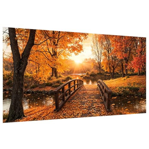 HeeBenor Large Landscape Diamond Painting Kits for Adults 27.5X15.7 Inch - color: Sunset Landscape 018