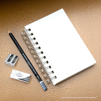 Bee Paper - 4"x 6" Super Deluxe Mixed Media Sketching Pad, 60 Sheets - size: 4-inch x 6-inch, 60 Sheet Wire Bound Pad