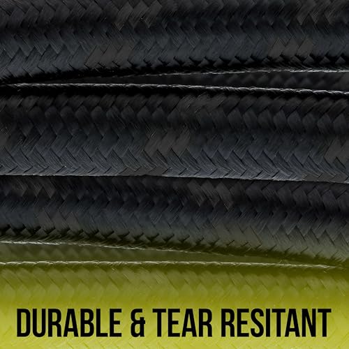 Master Airbrush Premium 6 Foot Nylon Braided Airbrush Hose | Standard 1/8" and Non-Standard 1/4" BSP Adapter Fitting Connectors (Please note one end is 1/4" fitting and is not standard) - size: 6' (1/8" & 1/4" Fittings)