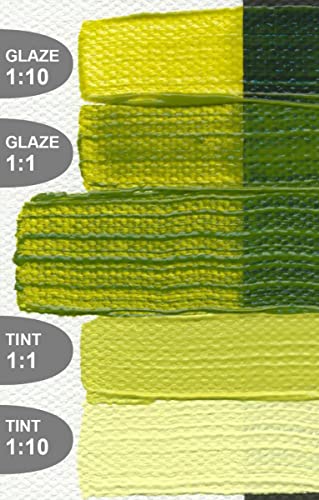 GOLDEN Heavy Body Acrylics, Green Gold, 8 fl. oz. Jar