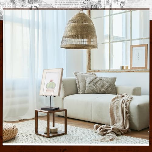 RattanView Metal Platter Stands for Display 12 x 5 x 4 frame Holder - size: 12 x 5 x 4 Inches
