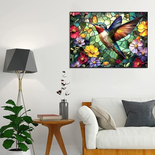 RYMILIE Hummingbird Diamond Art Kits for Adults Diamond Painting Kit - color: DP03070