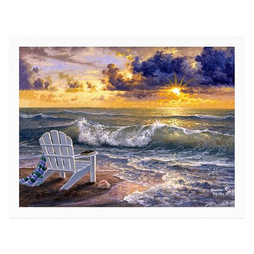 Ledgebay Paint by Numbers Kit for Adults, 16x20 Unframed Canvas - color: Be Still, size: 16" x 20" Unframed