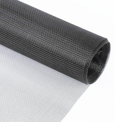 48"x100ft Windows Screen Mesh, Black Fiberglass Screen Roll, Durable Screen Door Replacement for Patio Screen,Porch Screen Window Door - size: 48 Inch x 100 Feet