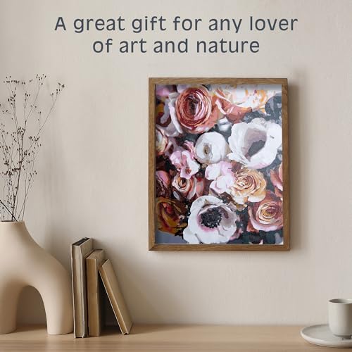 Pink Picasso Paint by Number Kit, Adults & Teens,16x20, Delightful Delivery | Botanical Floral Collection, Acrylic Paints and Brushes included, Pre-printed high quality canvas, DIY art kit, Gift-ready - color: Delightful Delivery