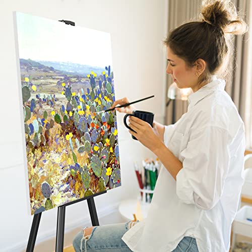 Easels for Painting Canvas, Aredy 66" Art Easel for Drawing, Portable Painting Easel Stand, Metal Table Top Easel - style: 1 Pack