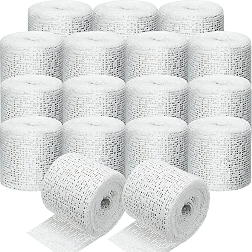 Treela Plaster Cloth Rolls Gauze Bandages Rolls Strips for Belly Casts, Scenery Molds, Mask Making, Art Projects, Body Casts, Craft Supplies(2 Inch x 59 Yard) - size: 2 Inch x 59 Yard