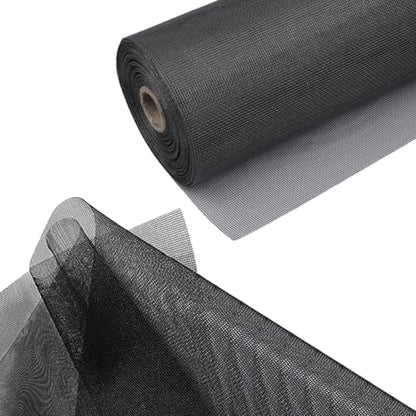 36 in x 50 ft Fiberglasss Window Screen Mesh,Replacement Screen Roll High Visibility Durable Screens,Easy to DIY Repair or Rescreen for House Windows,Patio,Porch,Sliding Door - size: 36inch*50ft