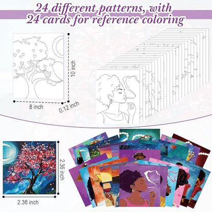 Sherr 24 Pcs Pre Drawn Canvas for Painting Adult Pre Printed Canvas Bulk Sip and Paint Kit Stretched Panels Paint Set for Theme Valentine Painting Night Party Favor(Couple,8 x 10 Inch) - size: 8 x 10 Inch, style: Couple