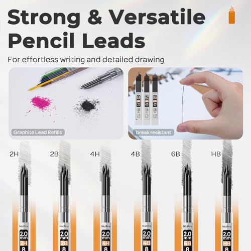 Nicpro 37PCS Art Drawing Supplies Kit - size: 37