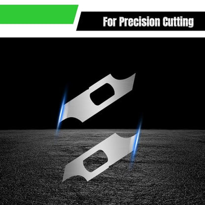 120 Pcs Exacto Knife Blades, Gauge Knife Blades High Carbon Steel Hobby Knife Blade Refills Hobby Knife Replacement Blades for Craft, Scrapbooking, Stencil - size: Gauge Knife Blades