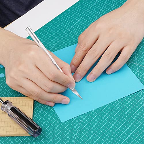 DIYSELF 150 PCS Exacto Knife Blades #11, SK5 High-Carbon Steel Craft Blades | Standard-Fit Hobby Knife Blades, Clean-Cutting Replacement Knife Blades for Paper, Cardboard, Leather, Models and Stencils - size: #11