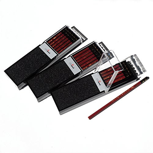 Uni Wooden Pencil, 10H, Box of 12 (HU10H) - style: 10H