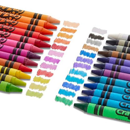 Cra-Z-Art Bulk Crayons, 24 Packs of 24 Count Washable Crayons, School Supplies, Classroom Supplies, Teacher Bulk Pack - size: 24 Count (Pack of 24)