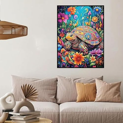 HHMATITS Sea Turtle Diamond Art Kits for Adults 12x16inch - color: Sea Turtle