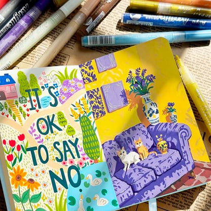 Mix Media Pad,3.5"x5.5" Small Hardcover Leather Art Sketchbook,60 Sheets(112lb/180gsm) Heavyweight Acid Free Artistic Painting Drawing Sketching Paper, Handy Pocket Journal Sketchbook.Light Blue - color: 180gsm-light blue