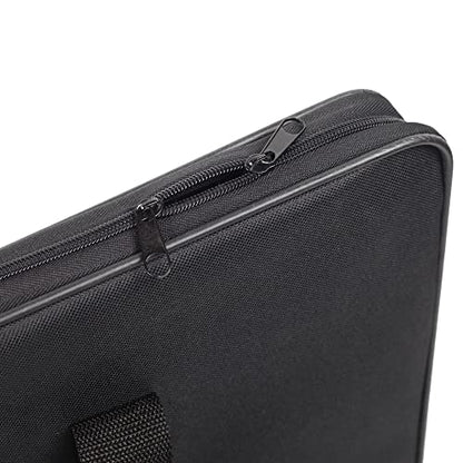 JJRING 37x28 Inch Wire Framed Art Portfolio Case Bag, Black
