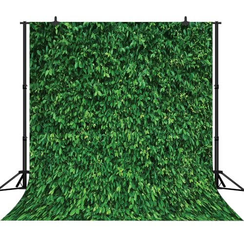 8x8Ft Green Grass Lawn Party Photography Backdrop - Greenery Backdrop for Birthday, Newborn Baby Shower, Wedding Photo Studio Props - size: 8X8Ft