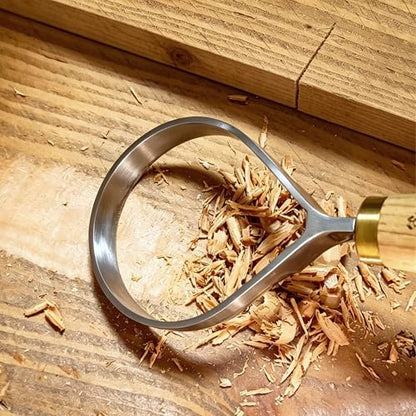 Wood Carving Scorp Knife. Round Carving Tool for Spoons, Bowls and Cups. Wood Carvers Rounded Hook Knife Spoon carving knife. (Large scorp) - style: Large scorp