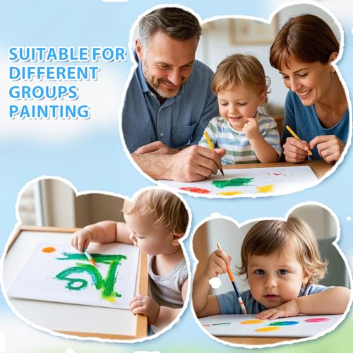 ESRICH Canvas Boards for Painting 12 Pack Canvas for Painting 4x4, 6x6, 8x8 Blank Canvases for Painting-Cotton Primed Painting Canvas Panels for Acrylic, Oil, Gouache & Tempera. - size: 12 Pack(4x4 6x6 8x8)