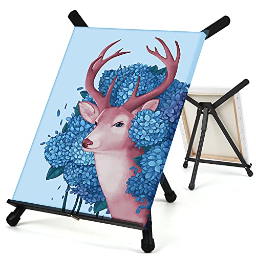Falling in Art 1 Pack 15" to 21" Tabletop Easel for Painting & Display - style: 1 PACK