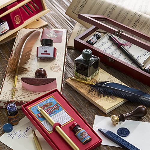 Herbin Hbj13109 Jack Essential Ink 50ml "Deep Sea Black" for Fountain Pen, Glass Pen, Dip Pen