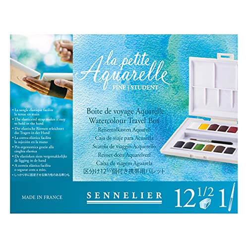 SENNELIER La Petite Aquarelle 12 Half Pans