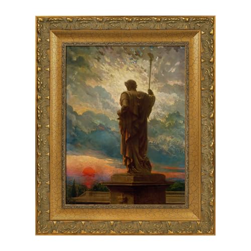 Solid Wood Vintage Gold Ornate Frame for 16x24 Rococo Paintings | Easy DIY Assembly,2.8" Face Width,No Glass & Back,Traditional Plein Air Frame for Art Lover Housewarming Wedding Teacher Gift - color: Gold-DIY, size: 16x24"