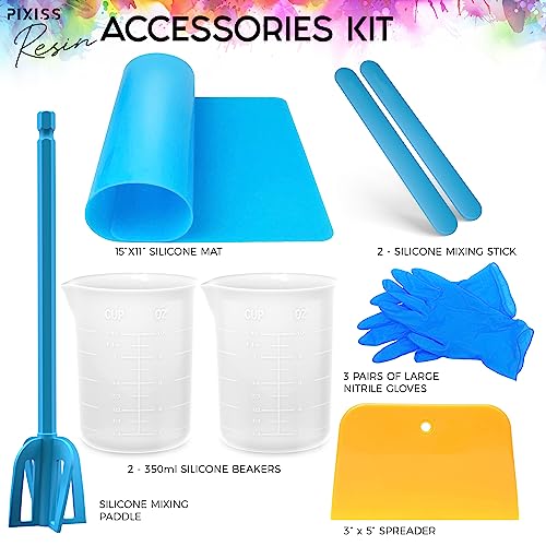 Silicone Mold Making Kit Liquid Silicone Rubber Bubble Free Translucent Clear Mold Making Silicone-Mixing Ratio 1:1-Molding Silicone for Resin Molds, Silicone Molds DIY (4kg/Gallon Kit) - size: 4kg Kit