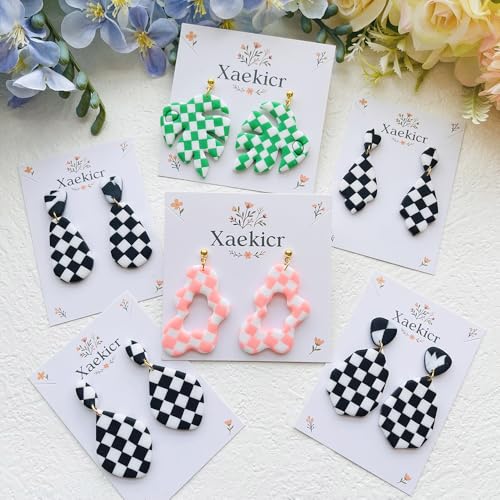Organic Polymer Clay Cutters Set – Molds, Clay Cutters for Polymer Clay, Clay Earring Tools - color: H color