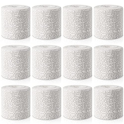 45ft - 211ft Plaster Cloth Rolls White Gauze Strips Wrap Bandages for Craft Belly Cast Mask Making Body Molds Scenery Art(2inch x 207 Feet, White) - color: White, size: 2 Inch x 207 Feet