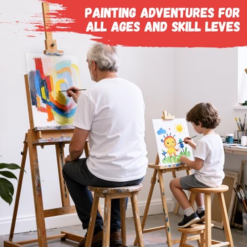 11x14 inch 42 Pack Flat Painting Canvas Boards- Gesso Primed | Acid-Free 100% Cotton Canvas Panels for Acrylics Oil Watercolor Tempera Paints - size: 11"x14"- 42pcs