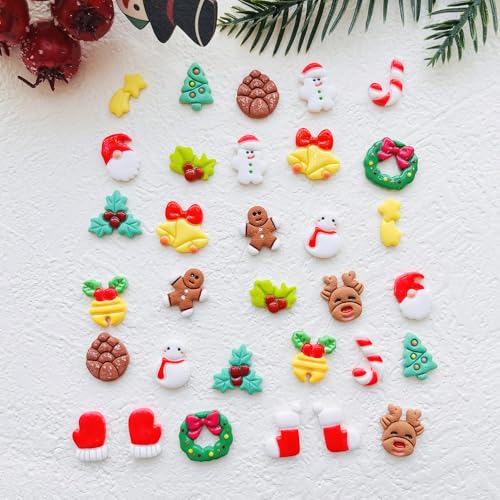 Holiday Theme Polymer Clay Cutters Set – Molds, Clay Cutters for Polymer Clay, Clay Earring Cutters, Clay Tools - color: F color