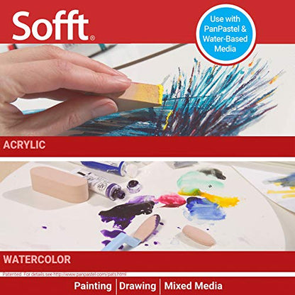 Colorfin PP61023 Sofft Art Sponges, Wedge, 3-Pack