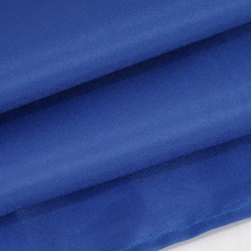 Fengek 8 Pcs Bib Apron for Unisex Colorful Kitchen Apron Bulk with 2 Roomy Pockets for Kitchen BBQ Painting Baking, Blue - color: Blue
