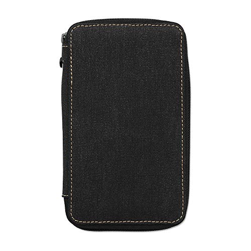 Speedball Art Products Canvas Storage Case for Pencils, Markers, Pens and Art Supplies, Black, Holds Up to 24 Standard Pencils - color: Black, style: Holds Up to 24 Standard Pencils