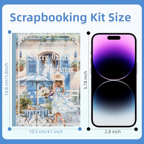 Uideyvi Flower Theme Sticker Scrapbooking Supplies for Junk Journal, 20 Sheets PET Stickers(TZ-001-005) - color: Flower theme