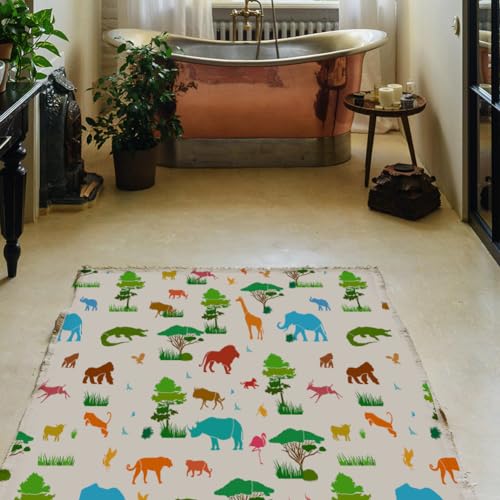 FINGERINSPIRE 16PCS African Animal Stencils for Painting Plants Stencils - color: African Animalss - 16 Pcs