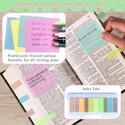 SHINYHARBOR 47Pcs Bible Study Journaling Supplies Kit for Women, Green - color: Green