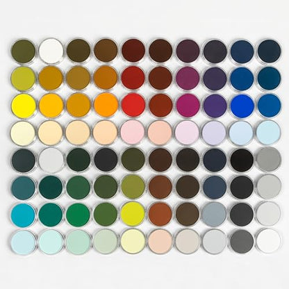PanPastel Artist Pastels by GOLDEN, 80 Color Set, Professional Artist Pastels, Unique Pan Format (cake-like)