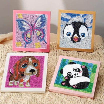 6 Pack 5D Diamond Art kits for Adults Beginners 6x6inch - color: 6 PACK-B