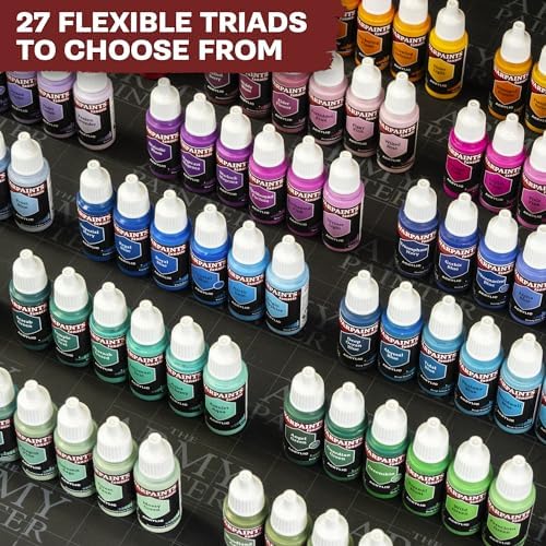 The Army Painter, Warpaints Fanatic Flexible Triad: Browns 6x18ml | Quality Acrylic Miniature Hobby Model Paint Set for Dnd & Warhammer 40K Figures - color: Flexible Triad: Browns