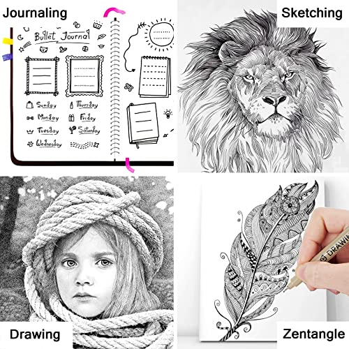 Muchcute Micro Fineliner Drawing Art Pens: 20 Set (12 Colors 01 & 8 Black) - color: 20 Set (12Colors01+8Black)